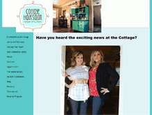 Tablet Screenshot of cottagehairsalon.net